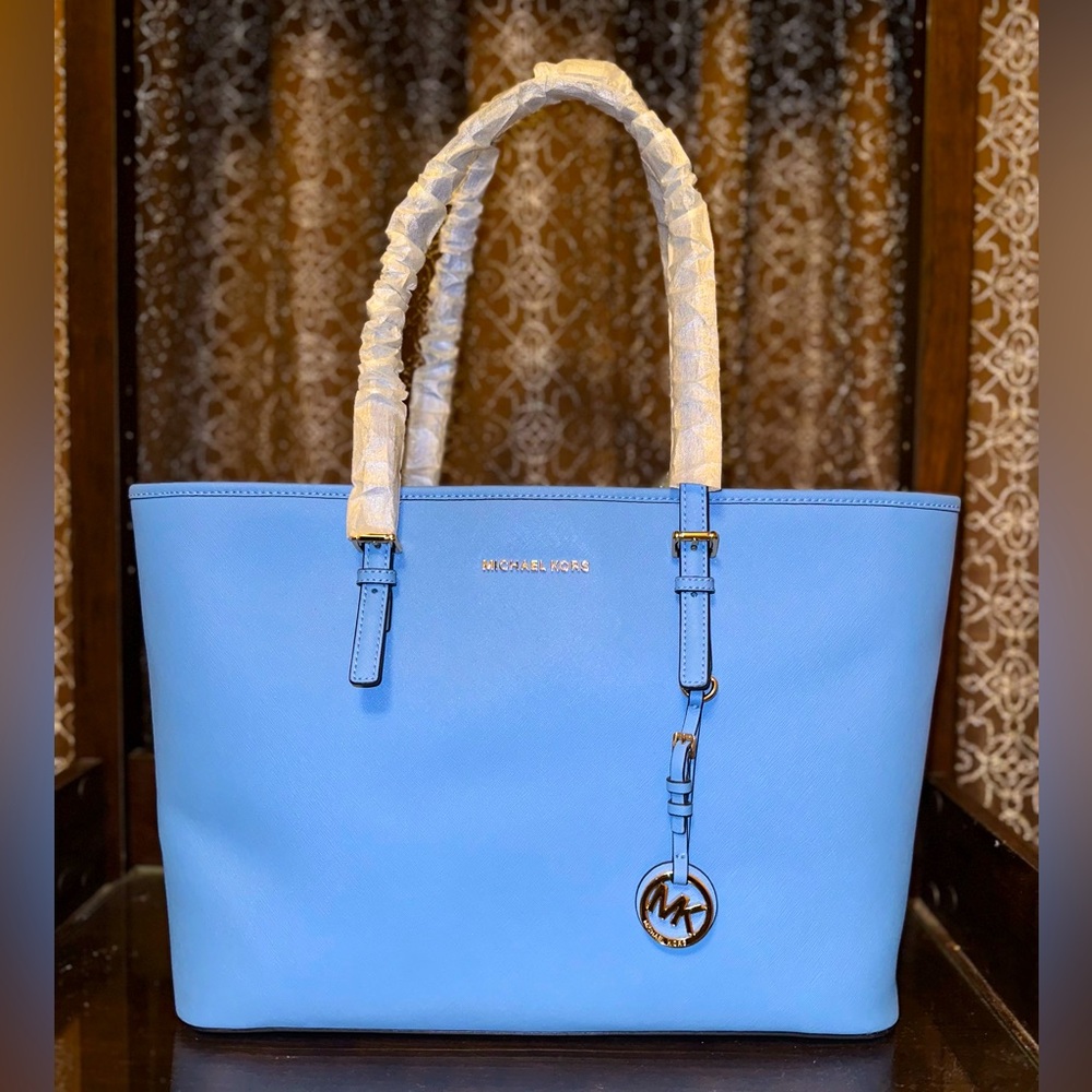 Jet Set Travel Leather Tote - Michael Kors